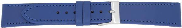 PREMIUM leather watchstrap blue