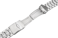 Verschlussuhrarmband Edelstahl