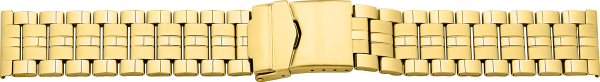 Stainless Steel Link Bracelet Gold
