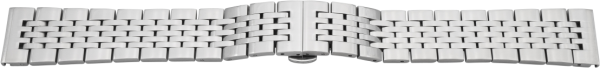 Verschlussuhrarmband Edelstahl massiv