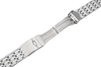 Verschlussuhrarmband Edelstahl