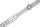 Verschlussuhrarmband Edelstahl
