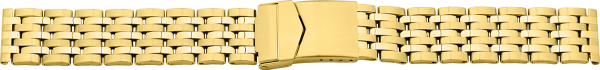 Stainless Steel Link Bracelet Gold