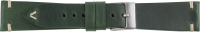 PREMIUM Lederuhrarmband gr&uuml;n