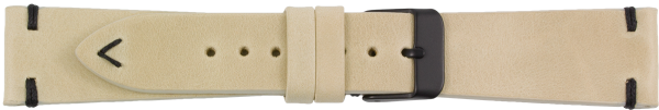 PREMIUM leather watchstrap cream