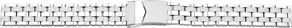 Verschlussuhrarmband Edelstahl XL