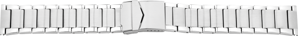 Verschlussuhrarmband Edelstahl XL
