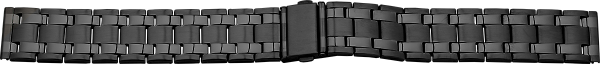 folded metal band stainless steel anthracite XL