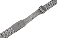 folded metal band titanium