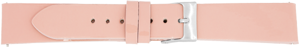 PREMIUM leather watchstrap glossy ros&eacute;