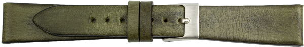 PREMIUM Lederuhrarmband handveredelt gr&uuml;n