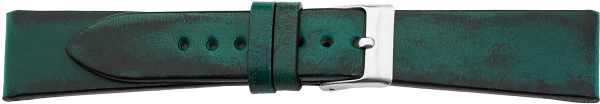 PREMIUM Lederuhrarmband handveredelt türkis grün
