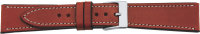 PREMIUM Lederuhrarmband braun