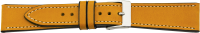 PREMIUM leather watchstrap mustard