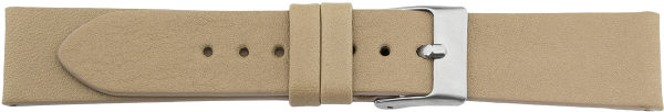 PREMIUM Lederuhrarmband beige
