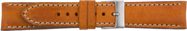 PREMIUM Lederuhrarmband cognac