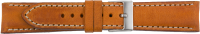 PREMIUM Lederuhrarmband cognac