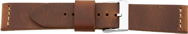 PREMIUM Lederuhrarmband braun