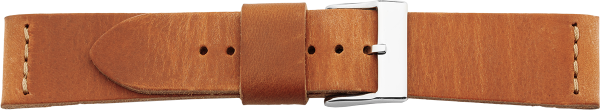 PREMIUM Lederuhrarmband cognac
