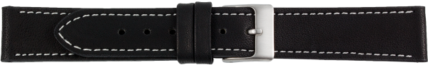 PREMIUM leather watchstrap black