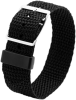 nylon watch band standard black
