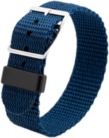 nylon watch band standard blue