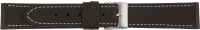 PREMIUM leather watchstrap dark brown