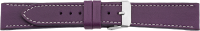 PREMIUM leather watchstrap violet