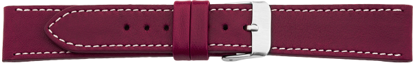 PREMIUM leather watchstrap wine red