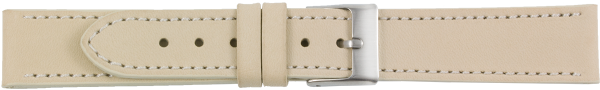 PREMIUM Lederuhrarmband créme