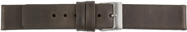 PREMIUM Lederuhrarmband dunkelbraun