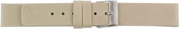 PREMIUM Lederuhrarmband beige