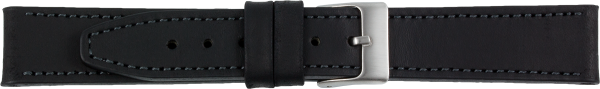 PREMIUM leather watchstrap black