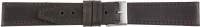 PREMIUM Lederuhrarmband dunkelbraun