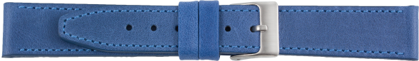 PREMIUM leather watchstrap blue