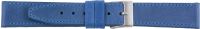 PREMIUM leather watchstrap blue