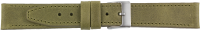 PREMIUM Lederuhrarmband gr&uuml;n