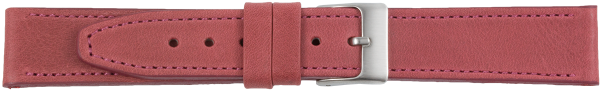 PREMIUM Lederuhrarmband rot