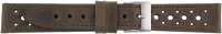 PREMIUM leather watchstrap dark brown