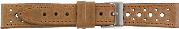 PREMIUM Lederuhrarmband braun