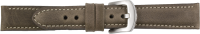 PREMIUM leather watchstrap dark brown