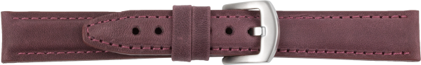 leather watch strap burgundy red