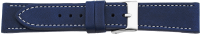 PREMIUM leather watchstrap blue XS