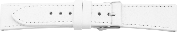 PREMIUM leather watchstrap white XS