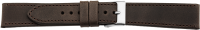 PREMIUM leather watchstrap dark brown XL