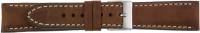 PREMIUM leather watchstrap chestnut XL