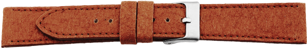 pi&ntilde;astrap watchstrap vegan brown