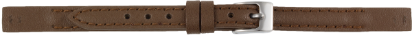 Lederuhrarmband Splintanstoß braun