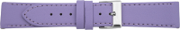 leather watch strap lilac