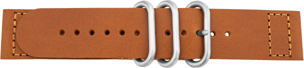 leather watch strap brown